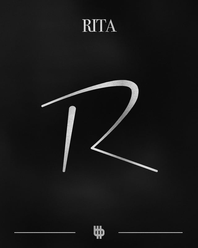 Cartel de RITA en Bling Bling