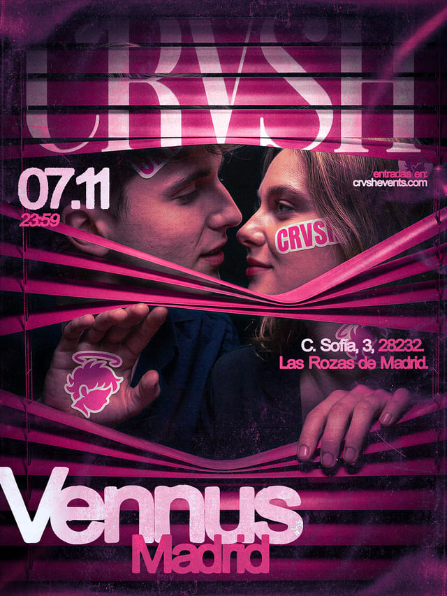 Cartel de Crvsh X Vennus en Kumarah