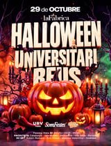 Cartel de La Gran Festa Universitaria de Reus - Halloween