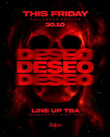 Cartel de DESEO | Halloween Edition en Baloo Ibiza
