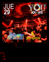 Cartel de YOU KNOW by ODISEO HALLOWEEN ANTICIPADO
