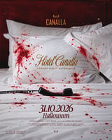 Cartel de Hotel Canalla - Halloween