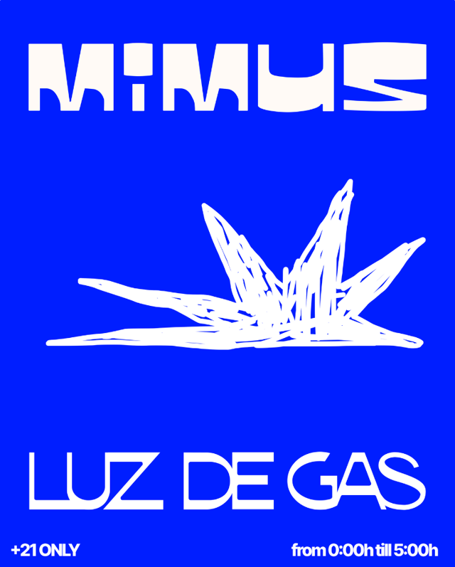 Cartel de Mimus @ Luz de Gas en Luz de Gas