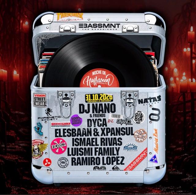 Cartel de DJ Nano & Friends en The Bassement Club