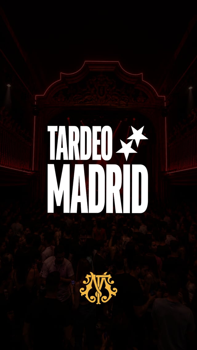 Cartel de Tardeo Sábado en Teatro Magno