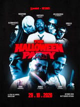 Cartel de The Halloween Party / Kevabro x Fast Eddie’s en La Fira Villarroel