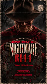 Cartel de Viernes Noche R144 | HALLOWEEKEND en Rumbo 144