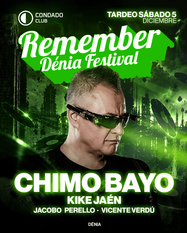 Cartel de Chimo Bayo - Remember en Condado Club