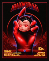 Cartel de Ku Fridays Special Halloween en Ku Barcelona