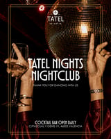 Cartel de Nightclub · Abad en TATEL Valencia
