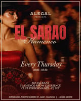 Cartel de El Sarao Flamenco | Noche en Alegal