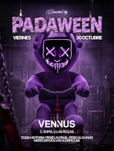 Cartel de PADANA HALLOWEEN x VENNUS en Kumarah