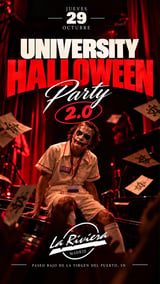 Cartel de Halloween 2.0 Bnm & Only Nights