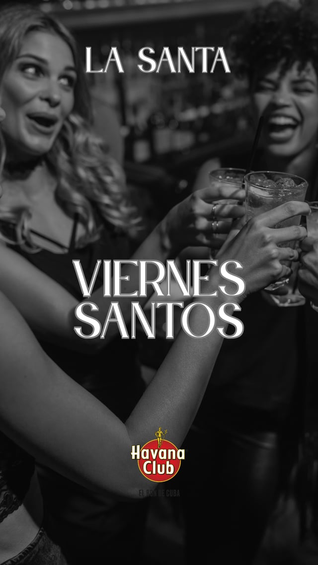 Cartel de Viernes Santos 😇🪽 en LA SANTA