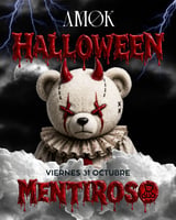 Cartel de Mentiroso Hallowen