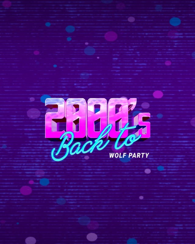 Cartel de BACKTO2000 🍭 - ¡La fiesta más DULCE! en Wolf Barcelona