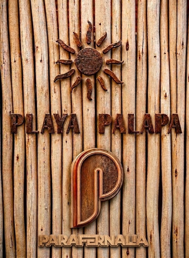 Cartel de Playa Palapa: Noche Parafernalia en Marina Beach Club