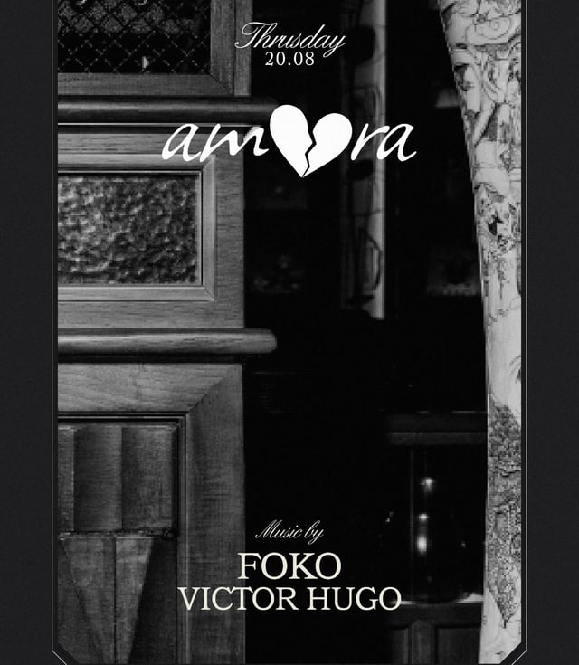 Cartel de Wednesday- Chice X Amora en Chica Club