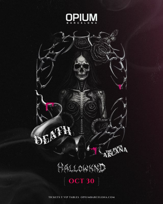 Cartel de Halloweekend Day 2 en Opium Barcelona