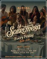 Cartel de La Sobremesa & Tardeo Club | Tarde en Alegal