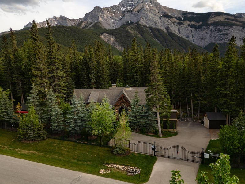 Luxury estate at 9 Mountaineer Close, Lac des Arcs, AB — photo 35