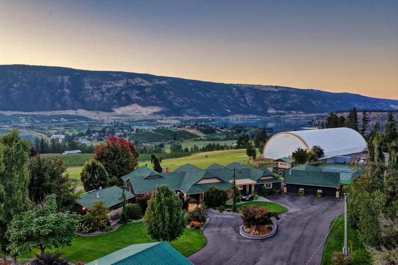 Luxury estate at 5350 Todd Road, Lake Country, BC — photo 1