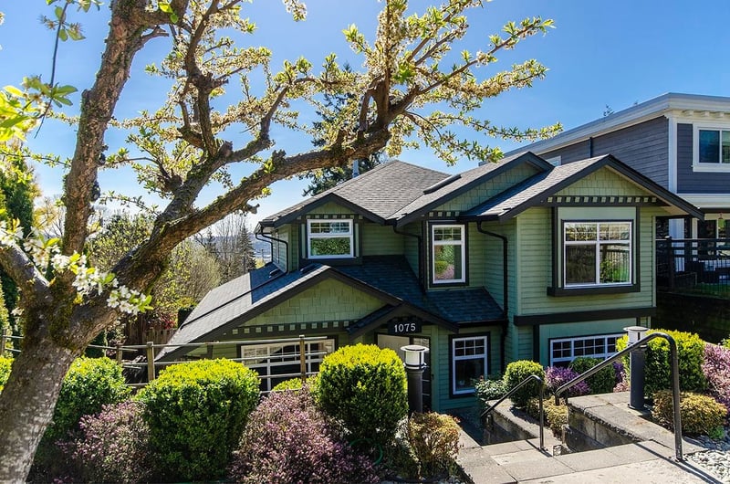 Luxury estate at 1075 Adderley Street, North Vancouver, BC — photo 1