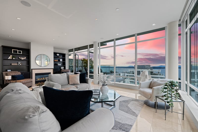 Luxury estate at PH2 1473 Johnston Road, White Rock, BC — photo 6