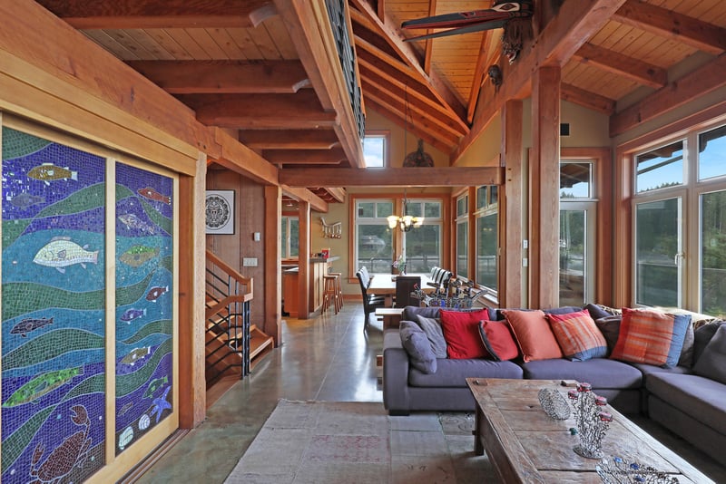 Luxury estate at 2100 Redonda Drive, Quadra Island — photo 8
