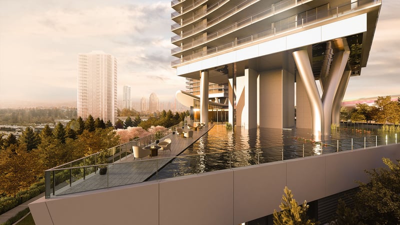 luxury home in Concord Brentwood - Suite 1701, Burnaby