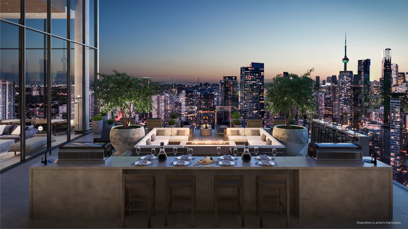 Luxury estate at 55 Charles Street East, Toronto, ON — photo 1