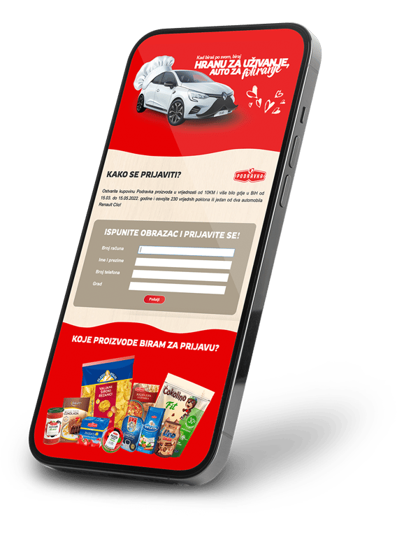 eCommerce Mobile web design