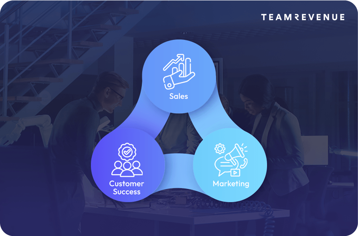 revenue operations, sales cycles, marketing campaigns, revenue teams, and customer success