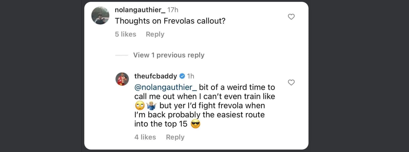 Paddy Pimblett calls Matt Frevola his easiest path to the rankings.