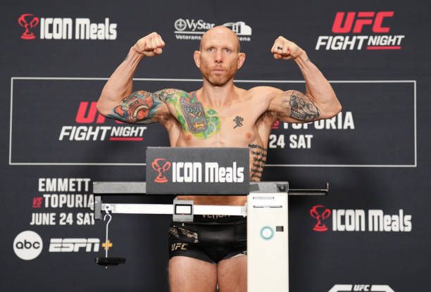 UFC on ABC Emmett vs. Topuria Weighin Results