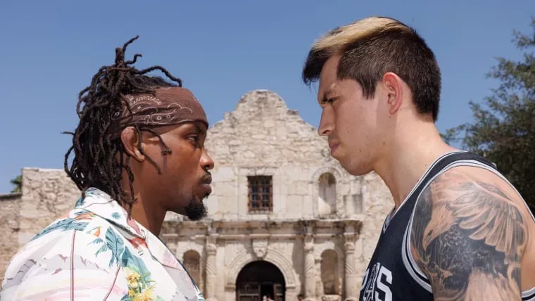 Bubba Jenkins and Jesus Pinedo face off. Credit: PFL MMA.