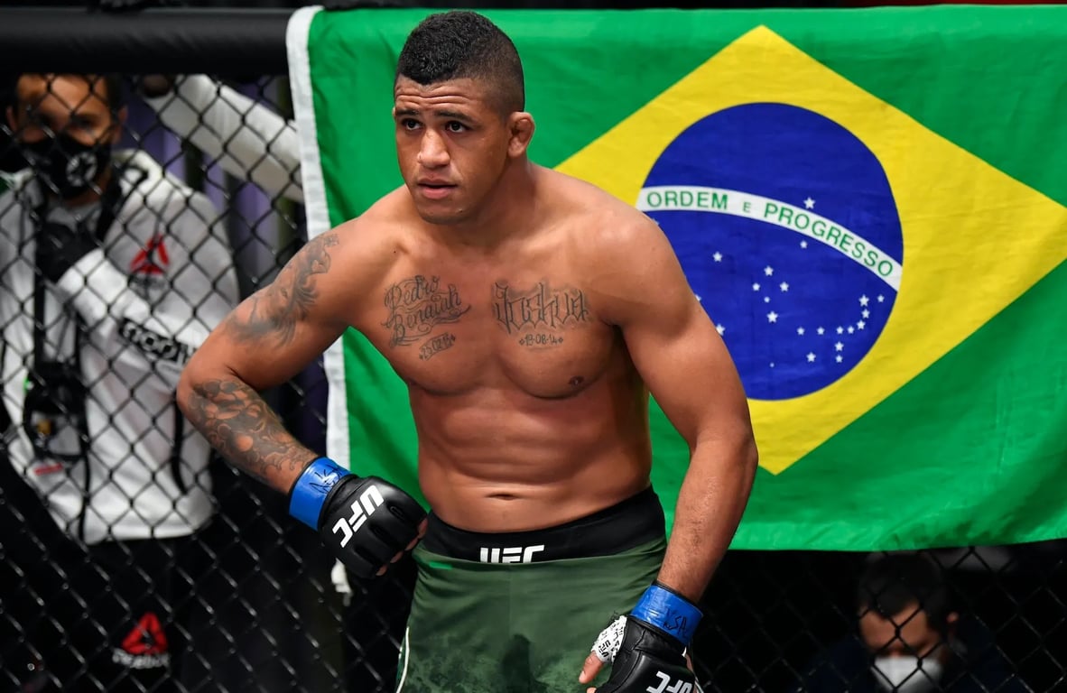 Gilbert Burns' past bettings odds. Credits to: Zuffa LLC.