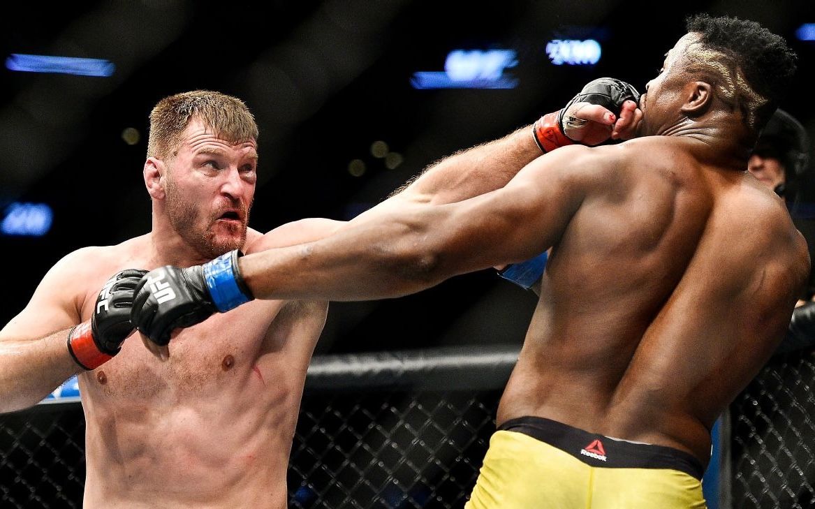 My top 5 ufc heavyweight fights