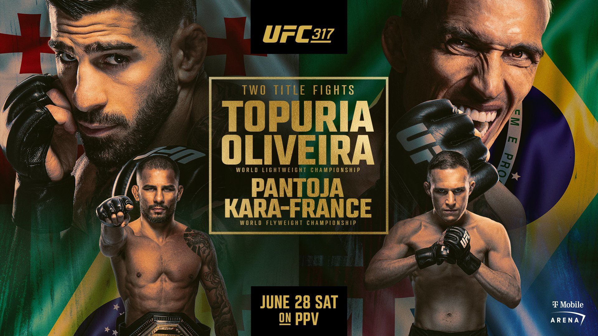 Ranking every UFC event from 2025
