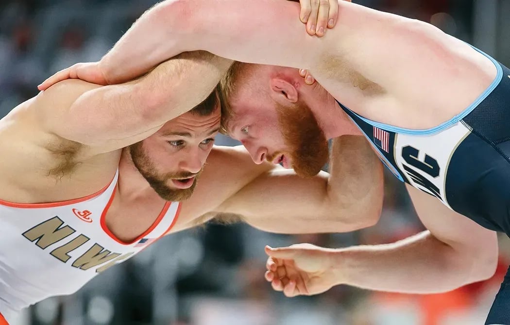 Bo Nickal vs David Taylor was a legendary matchup, but the truth is that the two are better as friends than as competitors. Photo by Justin Hoch.