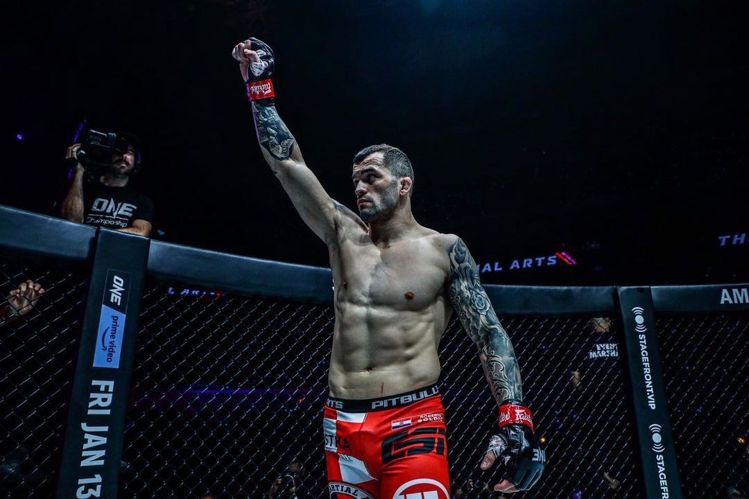 Roberto Soldic before his ONE debut. Credits to: ONE Championship.