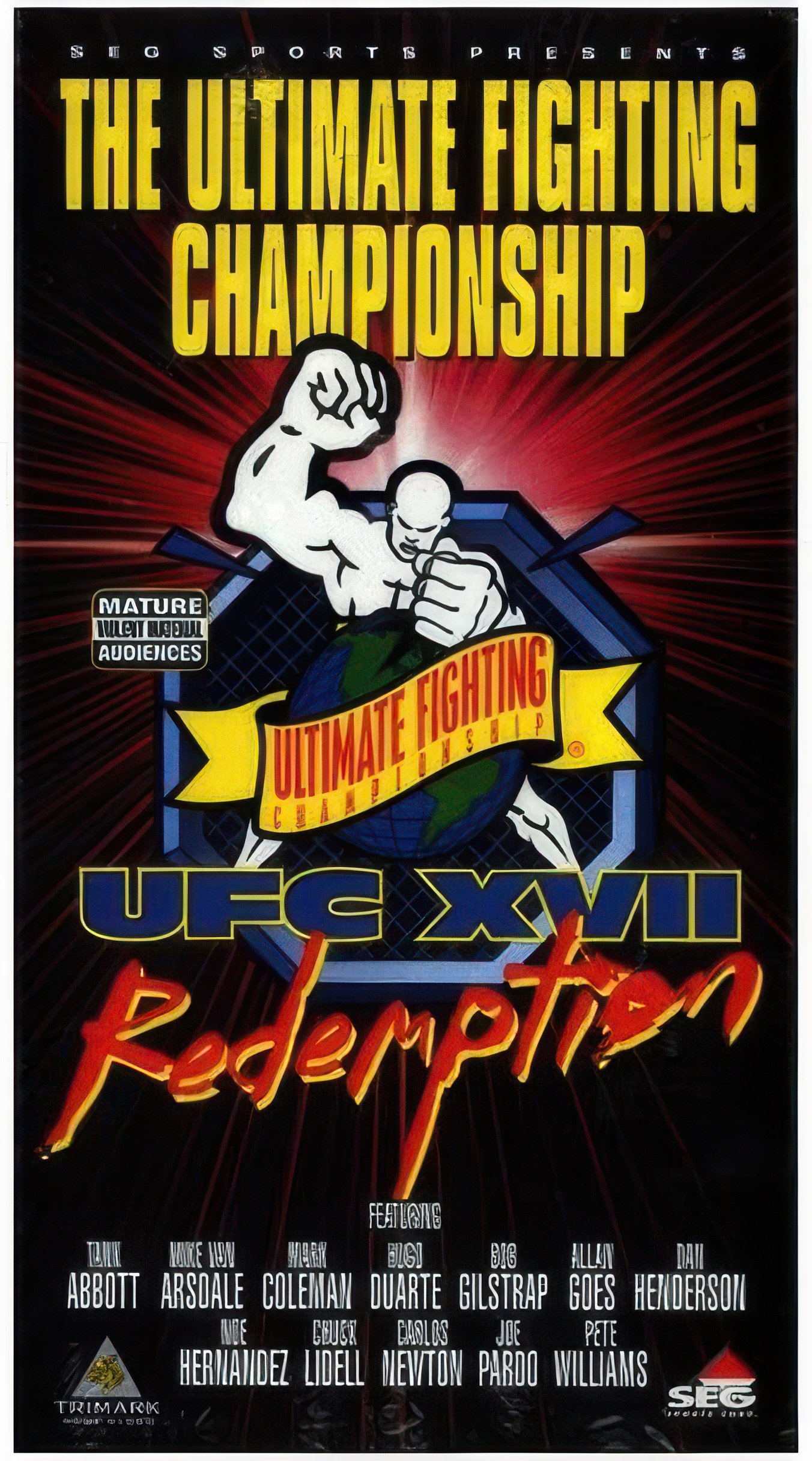 Numbered UFC Event Rankings