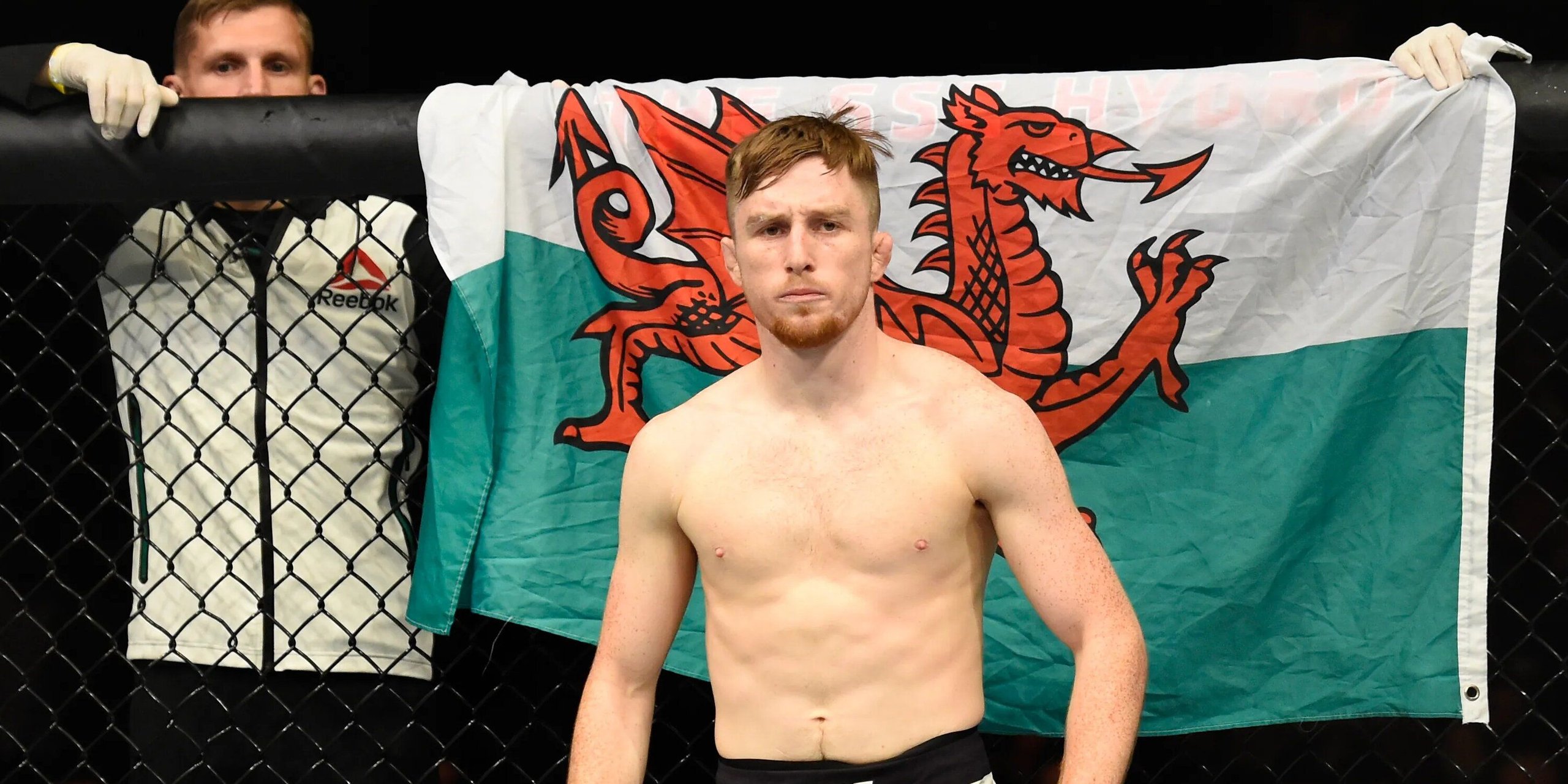 Brett Johns before one of his UFC fights. Credits: Zuffa LLC via Getty Images