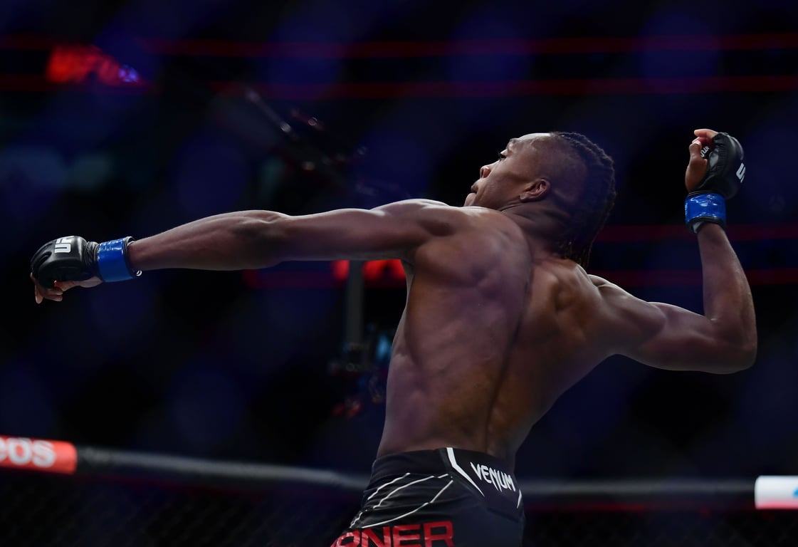 Jalin Turner is the tallest Lightweight with a height of 6'3. Credits to: Zuffa LLC.