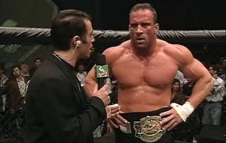 Mark Coleman during his interview with Joe Rogan. Credits to: Paul Benson - SportSkeeda.