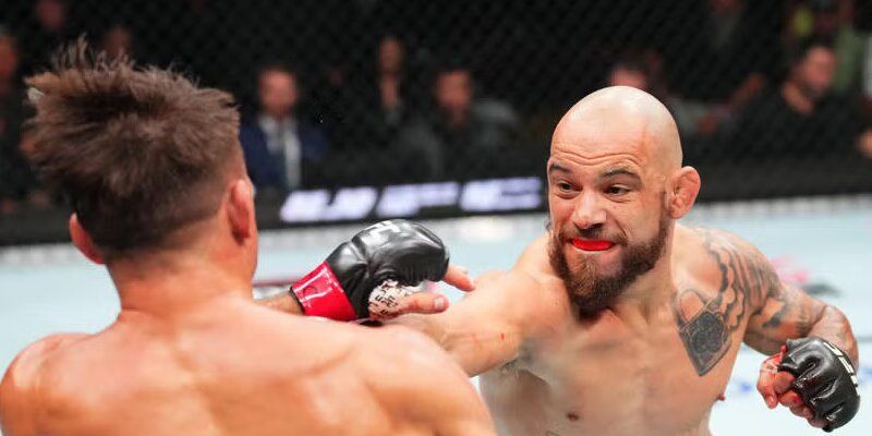 Jean Silva Post-Fight Celebration