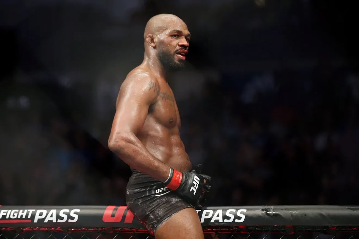 Jon Jones broke every Championship record in the Light Heavyweight division. Credits to: Thomas Shea-USA TODAY Sports