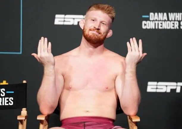 Bo Nickal earns a UFC contract on Dana White's Contender Series. Credits to: Chris Unger - Zuffa LLC.