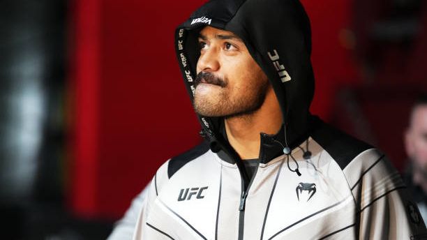 Junior Tafa walking out for his fight. Credits to: Chris Unger - Zuffa LLC.