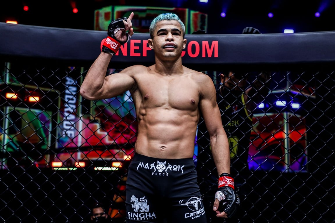 Fabricio Andrade lists Conor McGregor as his most influential figure. Credits to: ONE Championship.